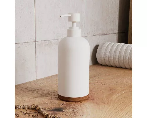 Купить Дозатор для жидкого мыла WasserKRAFT Mindel K-8899 Белый в магазине сантехники Santeh-Crystal.ru