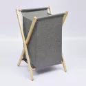 Корзина для белья WasserKRAFT Nau WB-772-L Серая Корзина для белья WasserKRAFT Nau WB-772-L Серая