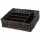Купить Корзина для аксессуаров WasserKRAFT Neime WB-190-L Темно-коричневая в магазине сантехники Santeh-Crystal.ru