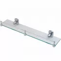 Стеклянная полка WasserKRAFT Oder K-3044 Хром Стеклянная полка WasserKRAFT Oder K-3044 Хром