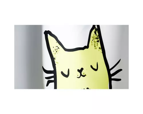 Приобрести Шторка для ванны Fixsen Design Cat FX-2515 180х200 Белая Желтая в магазине сантехники Santeh-Crystal.ru