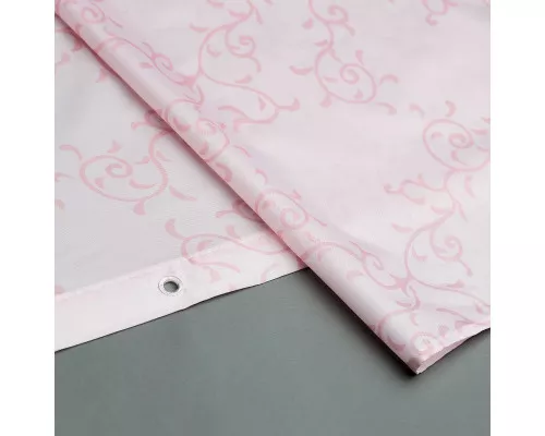 Купить Шторка для ванны Iddis Basic B55P218i11 200х180 Розовая в магазине сантехники Santeh-Crystal.ru