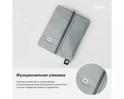 Купить Штора для ванны Iddis Basic 180х200 B71P218i11 Зеленая в магазине сантехники Santeh-Crystal.ru