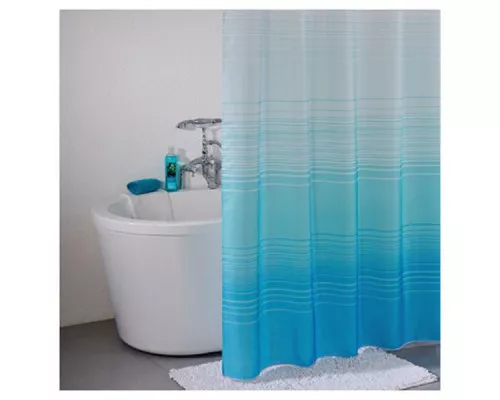 Заказать Штора для ванны Iddis Horizon 200x200 Синяя в магазине сантехники Santeh-Crystal.ru