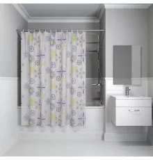 Штора для ванны Iddis Promo P03PV11i11 1800x1800 Сиреневый