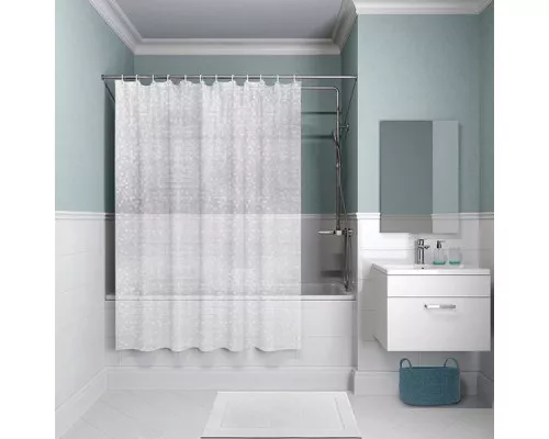 Купить Шторка для ванны Iddis Promo 180x180 P13EV11i11 Белая в магазине сантехники Santeh-Crystal.ru