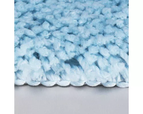 Купить Коврик для ванной комнаты WasserKRAFT Dill 100х60 BM-3946 Crystal Blue в магазине сантехники Santeh-Crystal.ru