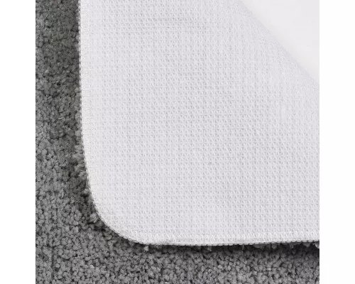 Купить Коврик для ванной комнаты WasserKRAFT Kammel 90х57 BM-8312 Silver в магазине сантехники Santeh-Crystal.ru