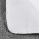 Купить Коврик для ванной комнаты WasserKRAFT Kammel 90х57 BM-8312 Silver в магазине сантехники Santeh-Crystal.ru