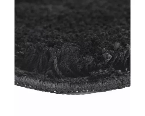 Купить Коврик для ванной комнаты WasserKRAFT Kammel 55х57 BM-8346 Black в магазине сантехники Santeh-Crystal.ru