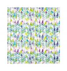 Штора для ванны WasserKRAFT Wern 180х200 SC-25101 Мультицвет