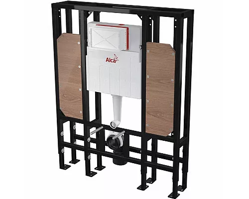 Заказать Инсталляция Alcaplast Solomodul AM116/1300H для унитаза со смывным бачком в магазине сантехники Santeh-Crystal.ru