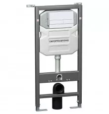 Инсталляция Ceramica Nova Envision CN1002W для унитаза с Белой клавишей смыва