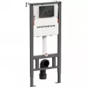Инсталляция Ceramicanova Balance CN121001MB для унитаза с Черной матовой клавишей смыва