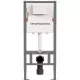 Инсталляция Ceramicanova Balance CN121002CH для унитаза с клавишей смыва Хром глянцевый
