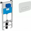 Инсталляция Ideal Standard Prosys TT00007/123AC для унитаза с Белой клавишей смыва