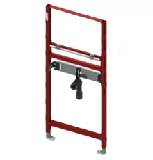 Инсталляция Tece Profil 9310000 для раковины Красная