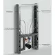 Заказать Инсталляция WasserKRAFT Naab 86BDT.050.BL для биде Черная в магазине сантехники Santeh-Crystal.ru