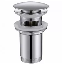 Донный клапан Abber AF0010 Click-Clack Хром