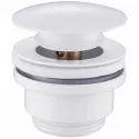 Донный клапан Abber AF0011W click-clack Белый Донный клапан Abber AF0011W click-clack Белый
