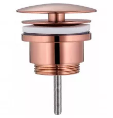 Донный клапан Abber AF0012RG Розовое золото
