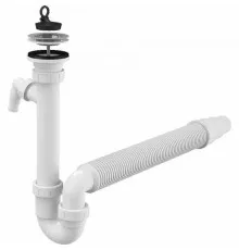 Сифон для кухонной мойки Alcaplast A830-DN50/40 Белый
