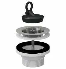 Выпуск для кухонной мойки Alcaplast A33 Нержавеющая сталь