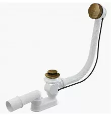 Слив-перелив Alcaplast A55Antic-RU-01 автомат Бронза