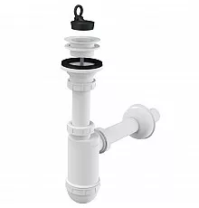 Сифон для раковины Alcaplast A421 Белый