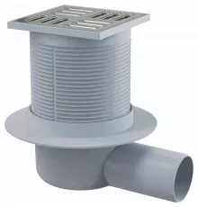 Душевой трап Alcaplast APV31 с решеткой Хром