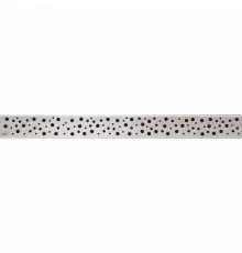 Решетка для лотка Alcaplast BUBLE-650L Хром глянцевый