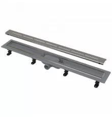 Душевой лоток Alcaplast Simple APZ18-550M с решеткой Нержавеющая сталь матовая