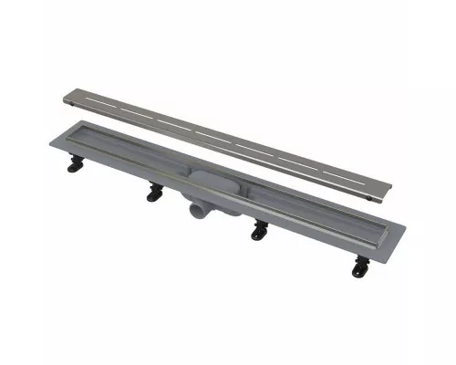 Приобрести Душевой лоток Alcaplast Simple APZ18-650M с решеткой Хром в магазине сантехники Santeh-Crystal.ru