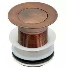 Донный клапан Bronze de Luxe R01 click-clack Plum