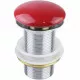 Заказать Донный клапан Bronze de Luxe 1001R click-clack Красный в магазине сантехники Santeh-Crystal.ru