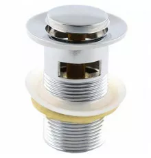 Донный клапан CeramaLux RD013 Click-Clack Хром