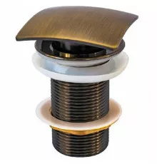 Донный клапан CeramaLux RD009 Click-Clack Бронза