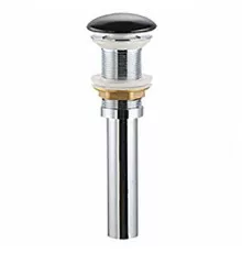 Донный клапан для раковины Ceramica Nova CN2000MB click-clack Черный матовый