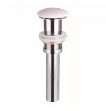 Донный клапан для раковины Ceramica Nova CN2000 click-clack Белый