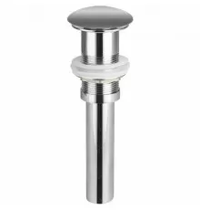 Донный клапан для раковины Ceramica Nova CN2000MH click-clack Антрацит матовый