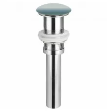 Донный клапан для раковины Ceramica Nova CN2000MLG click-clack Зеленый матовый