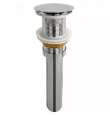 Донный клапан Ceramica Nova CN2000CH click-clack Хром