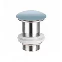 Донный клапан Ceramicanova CN2000MHL click-clack Серо-голубой матовый