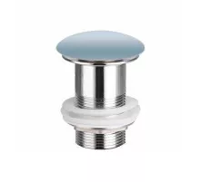 Донный клапан Ceramicanova CN2000MHL click-clack Серо-голубой матовый