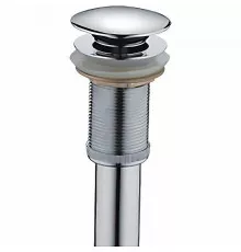 Донный клапан Haiba HB65 click-clack Хром
