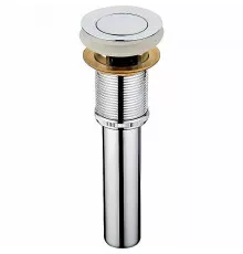 Донный клапан Haiba HB66-2 click-clack Хром