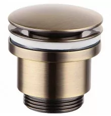 Донный клапан Lemark LM8500B click-clack Бронза
