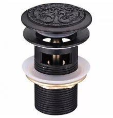 Донный клапан Lemark Jasmine LM6680ORB click-clack Черная бронза