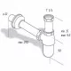 Купить Сифон для раковины Migliore Ricambi 17940 Медь в магазине сантехники Santeh-Crystal.ru