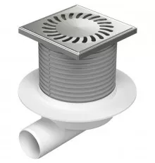 Душевой трап Paini 425XL с решеткой Хром